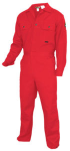MCR DC1R Max Comfort 7oz Red FR Deluxe Coveralls