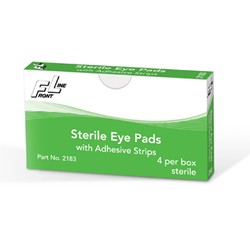 Sterile Eye Pads with Adhesive Tape 4/bx