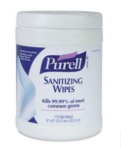 PURELL Sanitizing Wipes - PURELL Sanitizing Wipes, 175-count canister