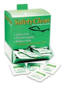 Safety Clean Pre-Moistened Towelettes - Pre-moistened towelettes