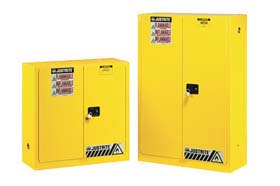 Sure-Grip EX Safety Cabinets for Flammables - 45-Gal. cabinet w/ 2 manual close doors
