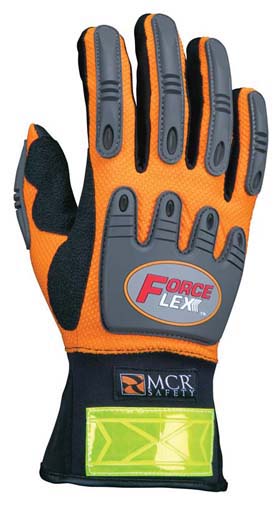MCR HV100 ForceFlex Hi-Vis Multi-Task Gloves