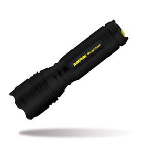Roughneck Flashlights - 3AAA Tactical LED light w/ batteries & holster
