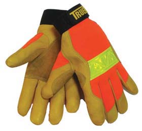 TrueFit Hi-Vis Gloves - TrueFit hi-vis gloves