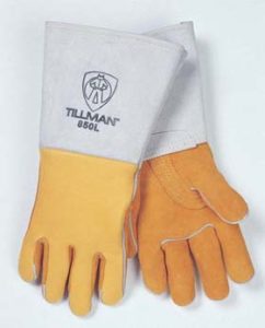 John Tillman Company 850 Stick Gold top grain elkskin welders gloves