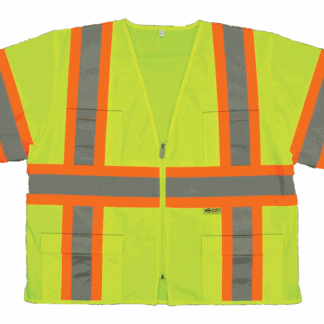 ANSI Class 3 Safety Hi-Visibility Vest