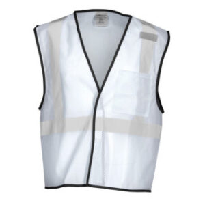 White Safety Vest