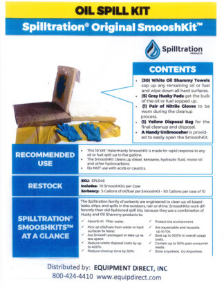 SPL046 OIL SPILL KIT Spilltration Original SmooshKit