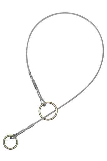 Falltech 742808 Cable Pass-through Sling Anchor with Vinyl Coated Galvanized Steel Cable