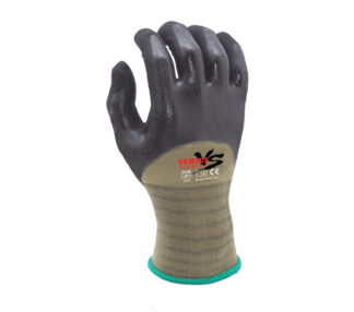 Versus VS4161 Black 3/4 Coated RevoTek Knuckle & Palm Glove(DZ)