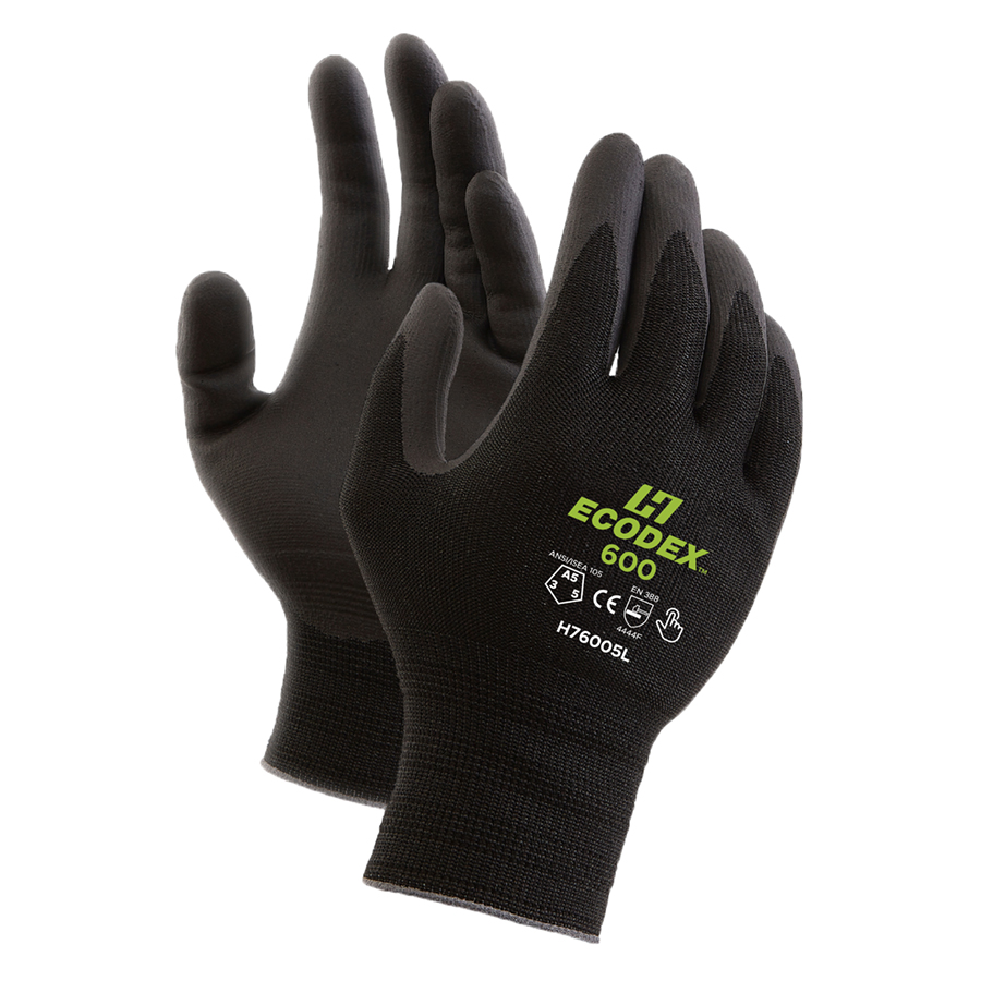 ANSI A5 Cut Resistant Work Gloves – Luxfoam Coated (12 Pairs)