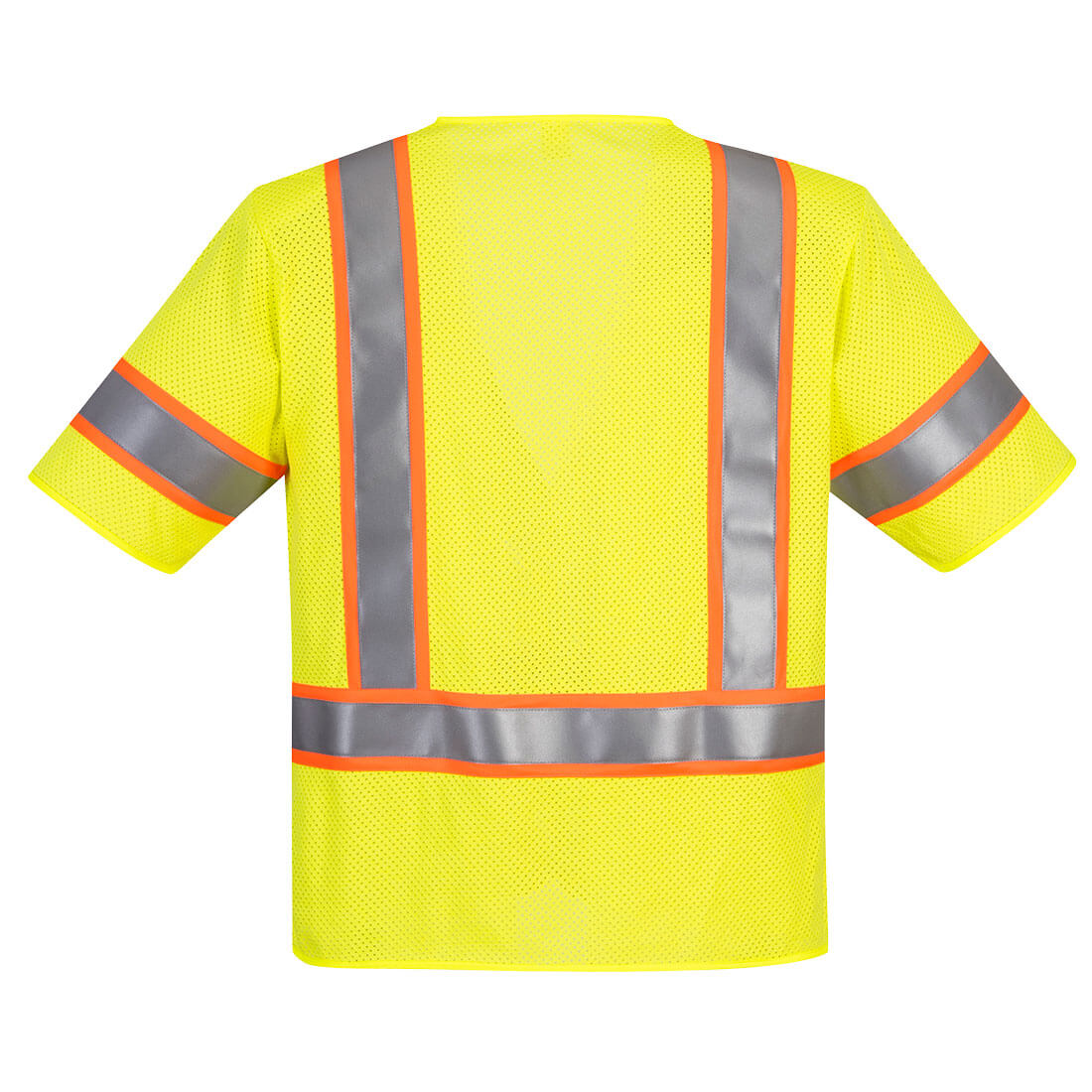 PortWest UFR24 Modaflame Hi-Vis Class 3 FR Mesh Vest Yellow - Image 2