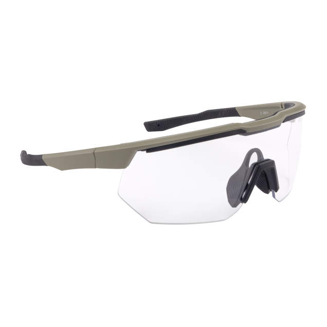 Crossfire Swaze 49211 Black Frame Clear Anti-Fog Lens Glasses