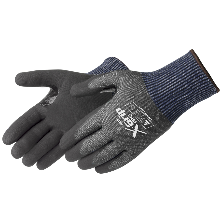 X-Grip Pro 4916 Cut Level A4 PU Coated Touchscreen Glove