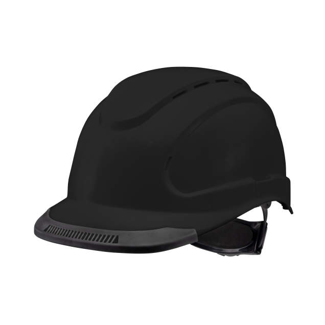 RHH6V Hypeman Type I Class C Vented Black Cap Style Hard Hat