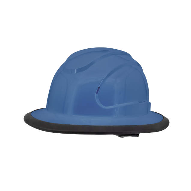 RHJ6 Type I Class G & E Blue Full Brim Hard Hat