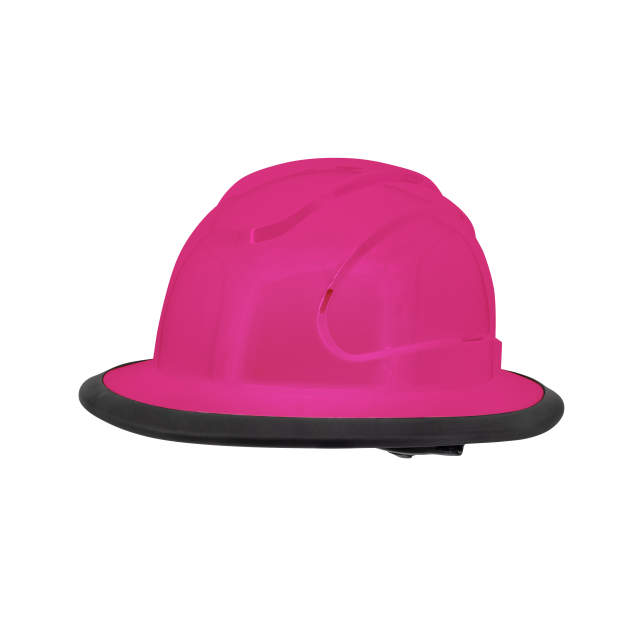 RHJ6 Type I Class G & E Pink Full Brim Hard Hat